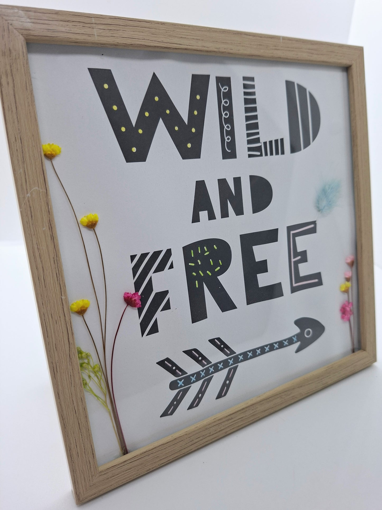 Vierkante Kader met leuke print