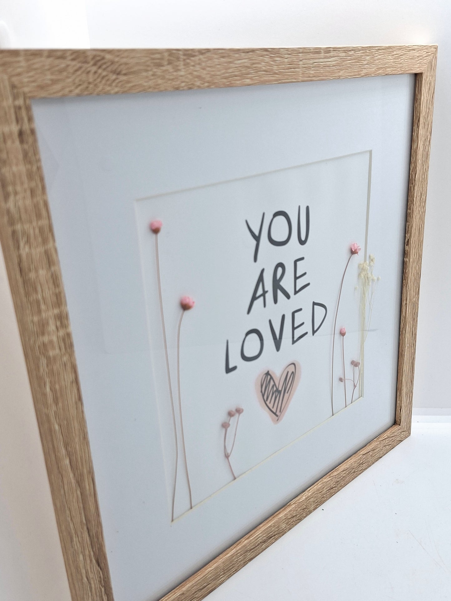 Vierkante Kader met leuke print (Large)