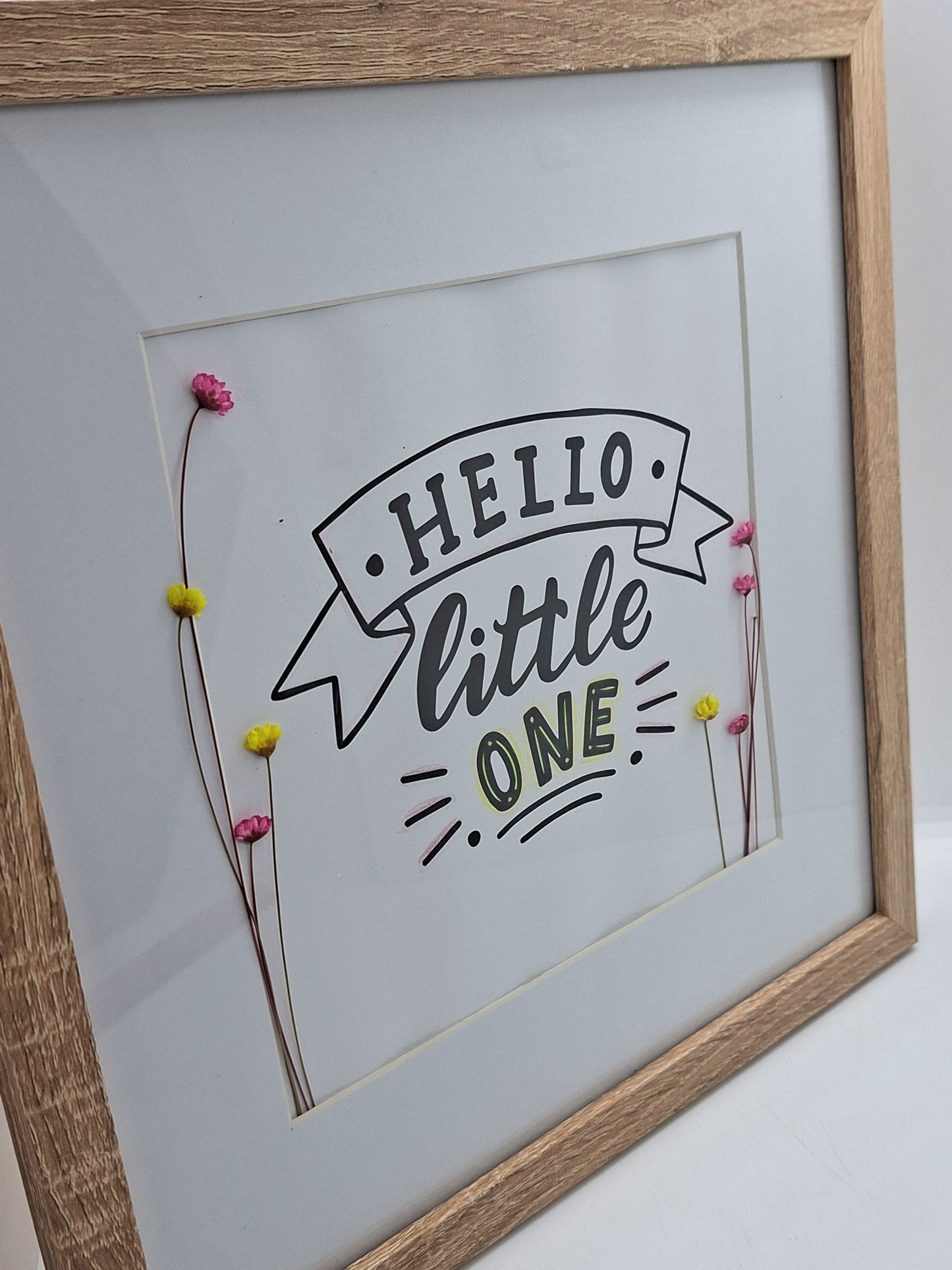 Vierkante Kader met leuke print (Large)