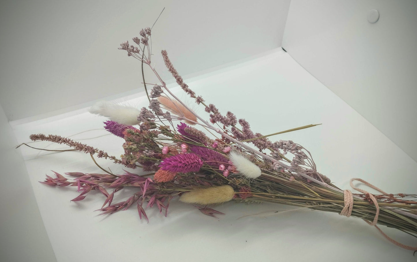 Combipakket : 3 losse boeketjes droogbloemen (gereserveerd)