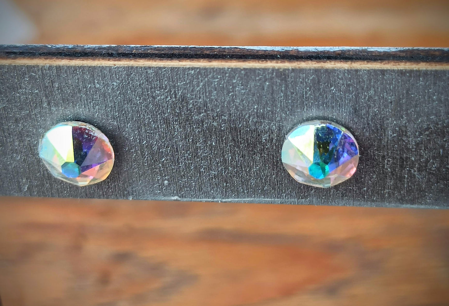 Oorbellenset - Swarovski Xirius multicolor / stekertjes (zilver/RVS)