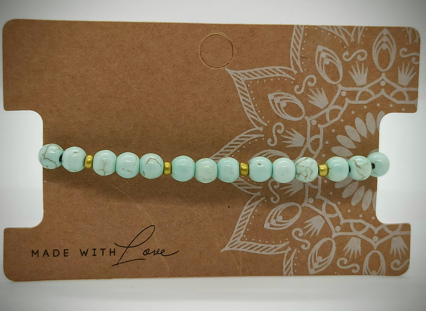 Kralen Armbandje (Marine Blue)
