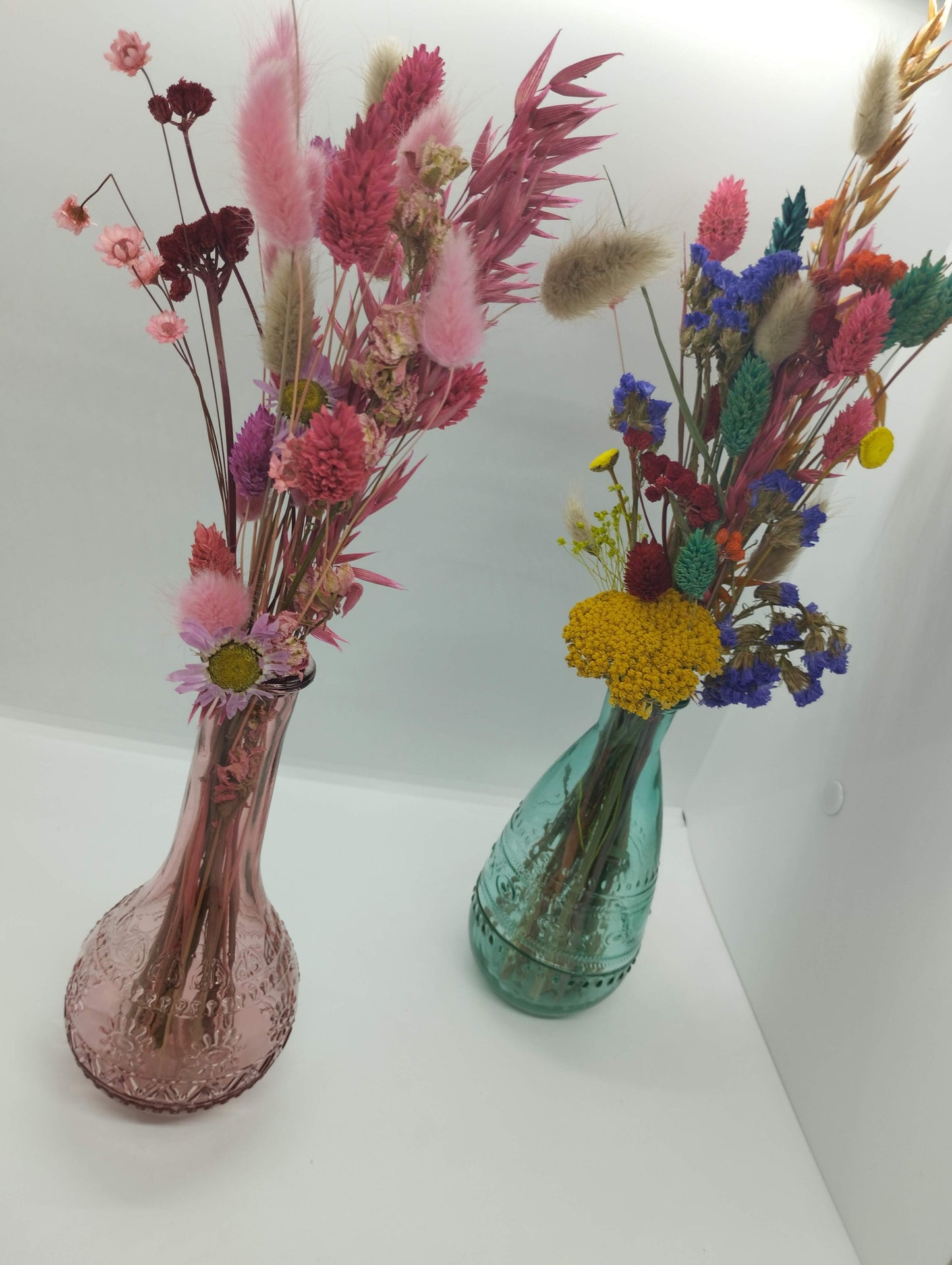 Droogbloemen in kleurrijk vaasje - The Pink Panther Special edition