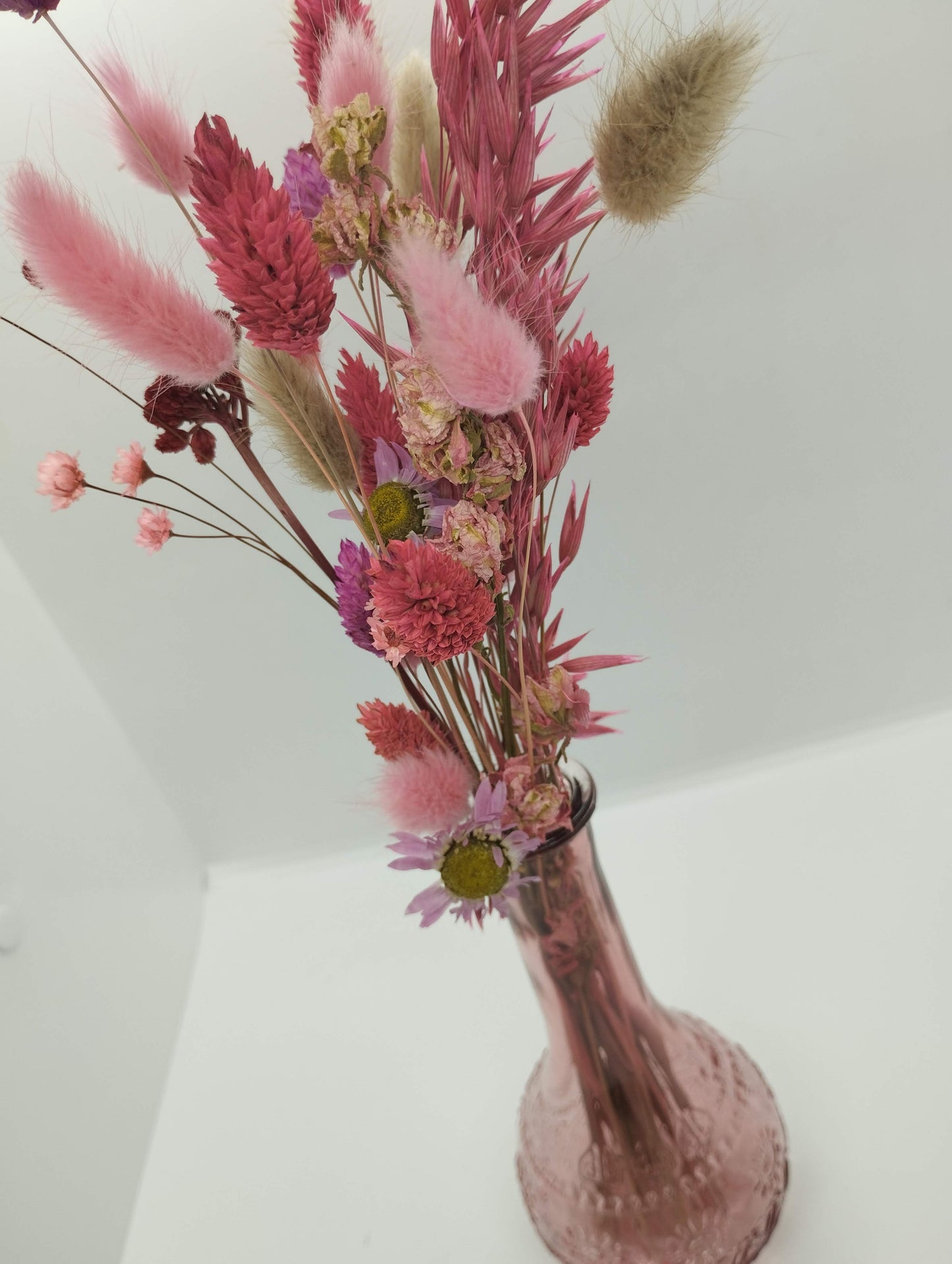 Droogbloemen in kleurrijk vaasje - The Pink Panther Special edition