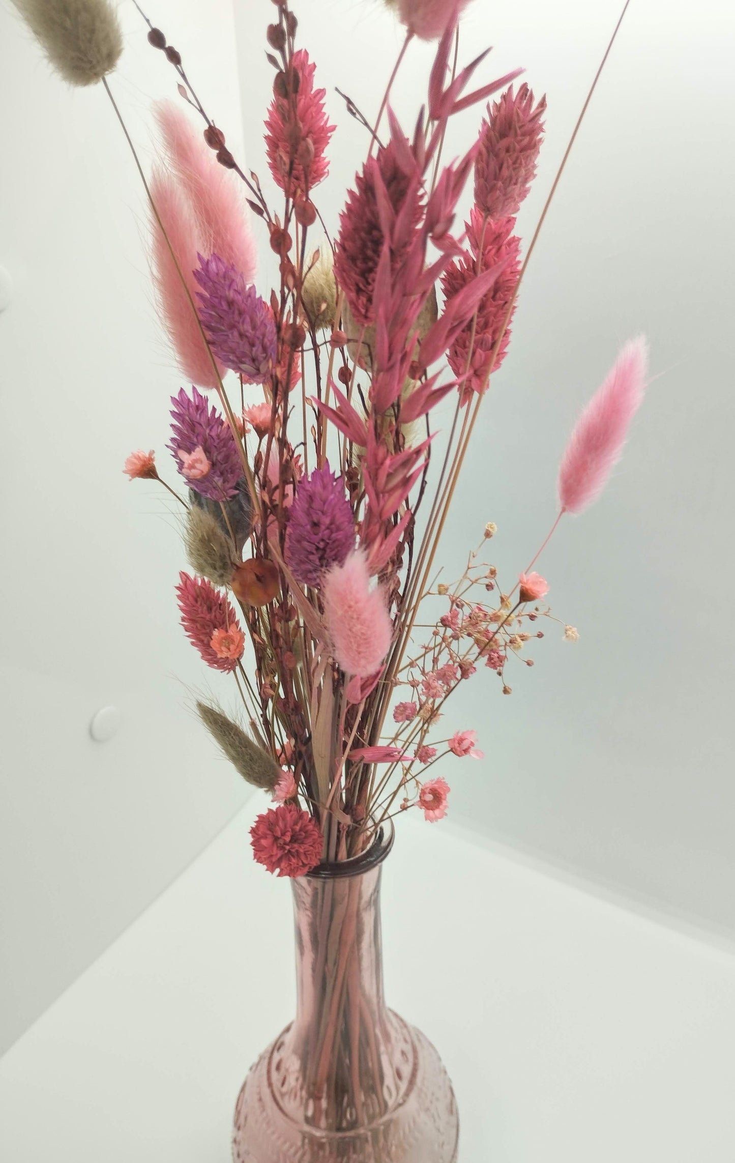 Droogbloemen in kleurrijk vaasje - The Pink Panther 2nd edition