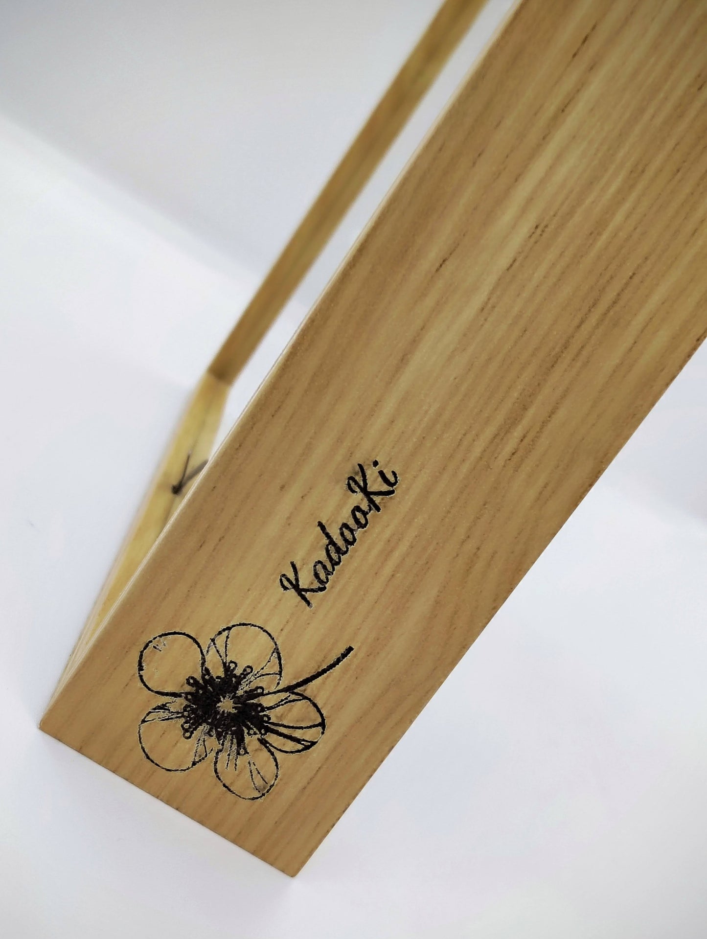 Droogbloemen in houten kader