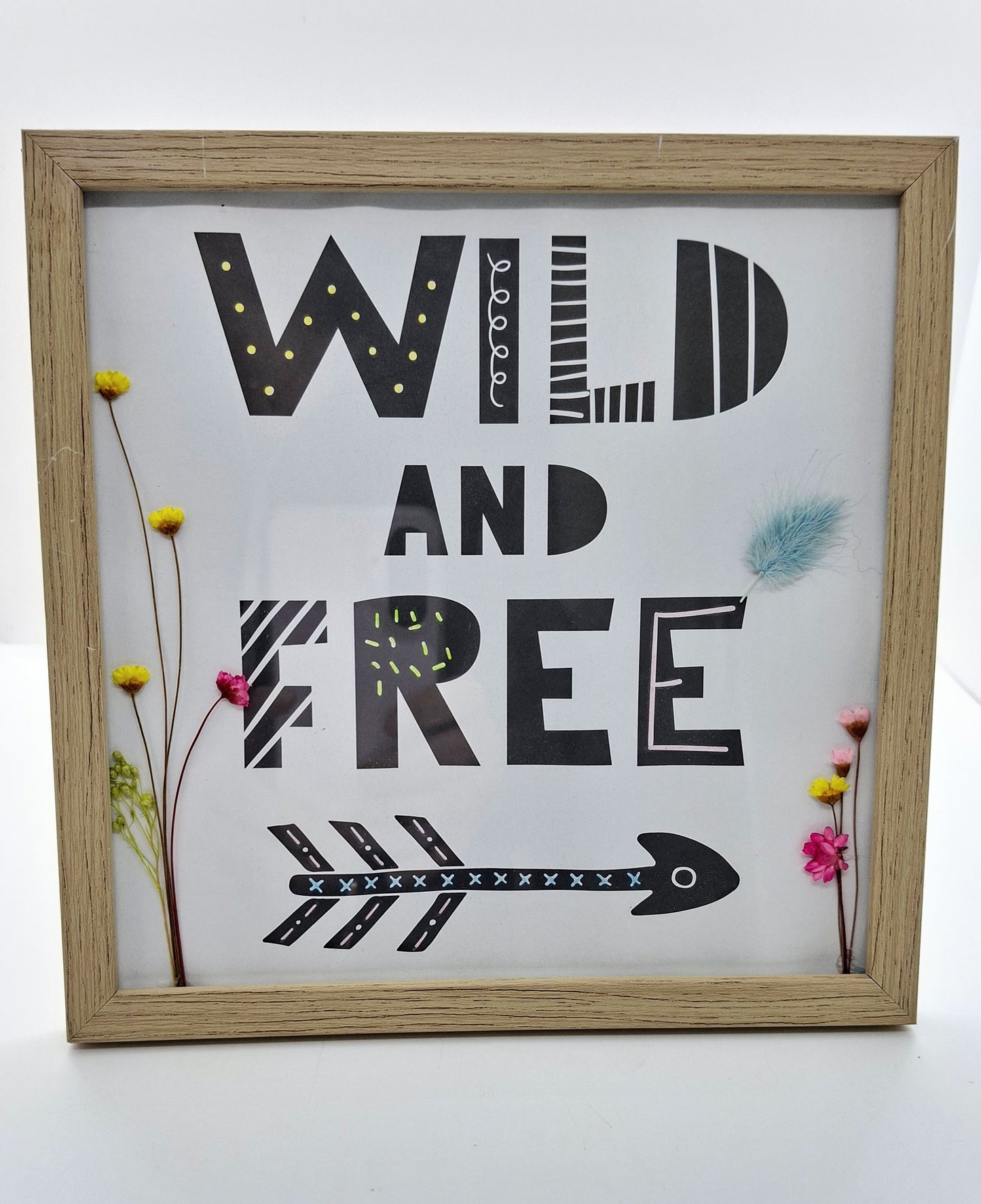 Vierkante Kader met leuke print