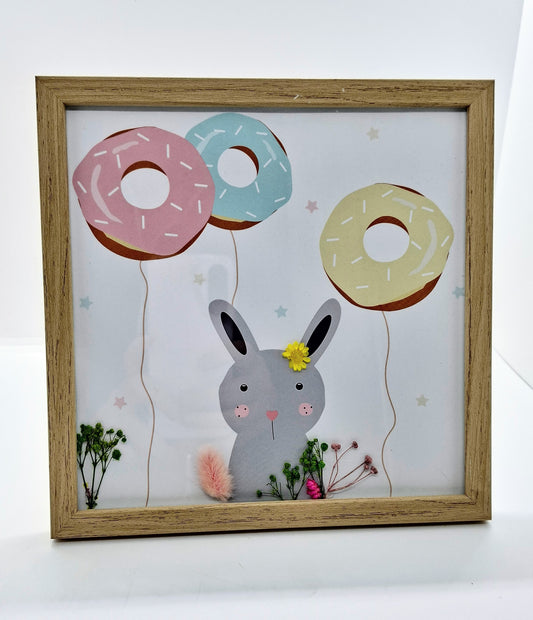 Vierkante Kader met leuke print