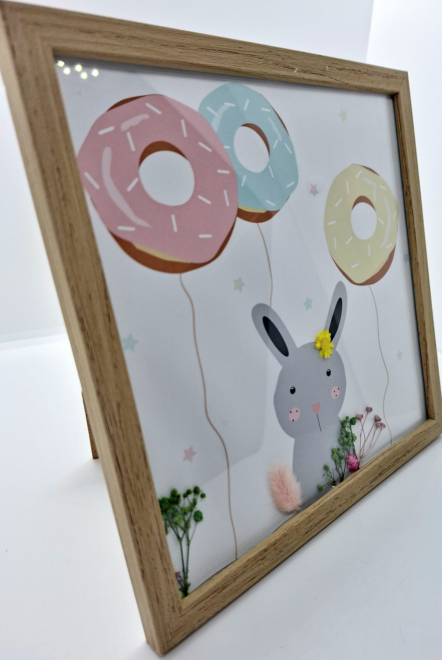 Vierkante Kader met leuke print