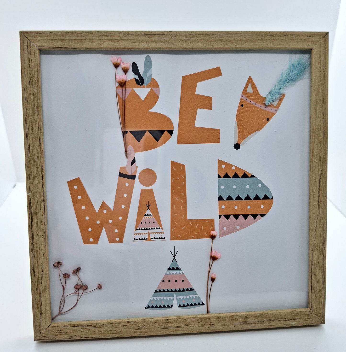 Vierkante Kader met leuke print