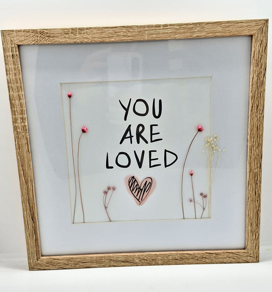 Vierkante Kader met leuke print (Large)