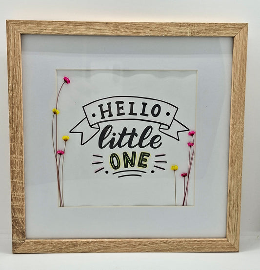 Vierkante Kader met leuke print (Large)