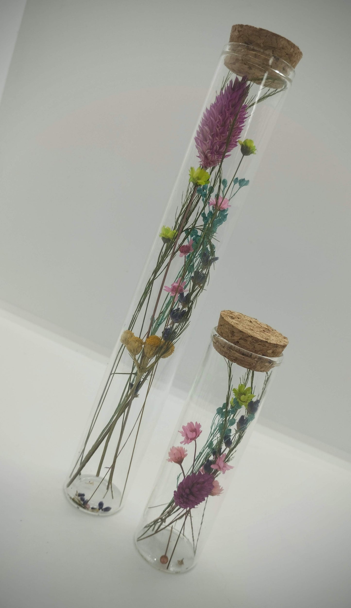 Buisje met droogbloemetjes (Medium)