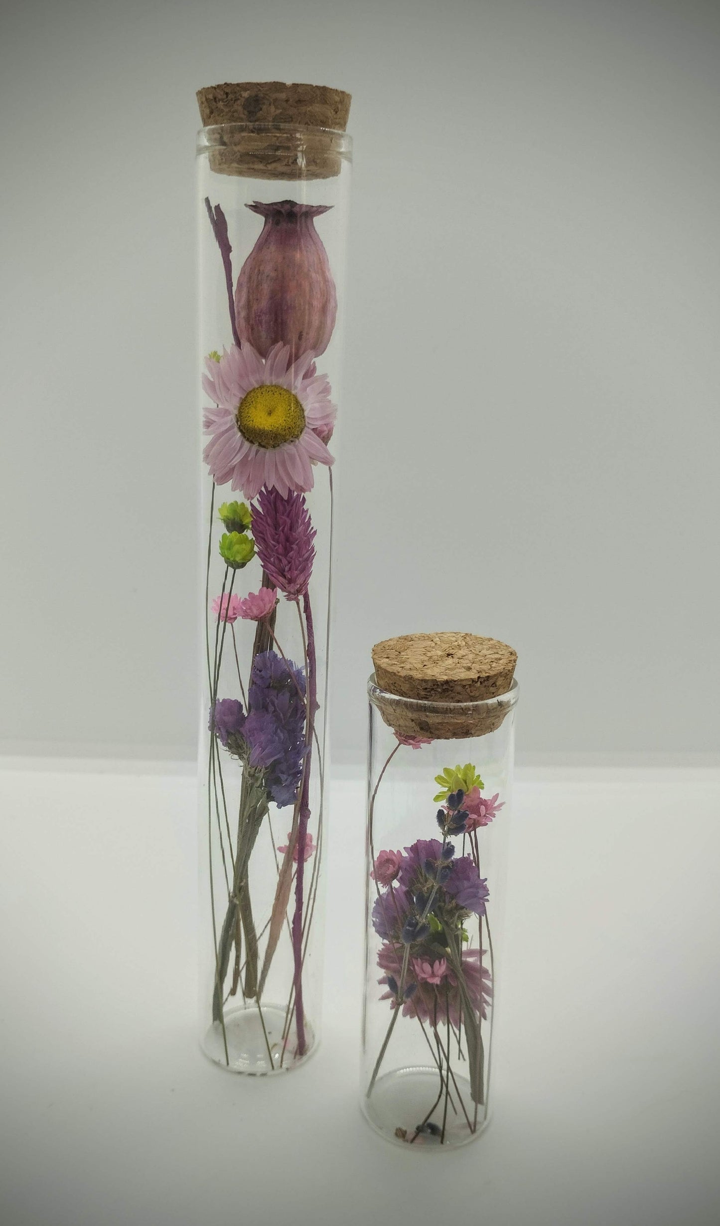 Buisje met droogbloemetjes (Medium)