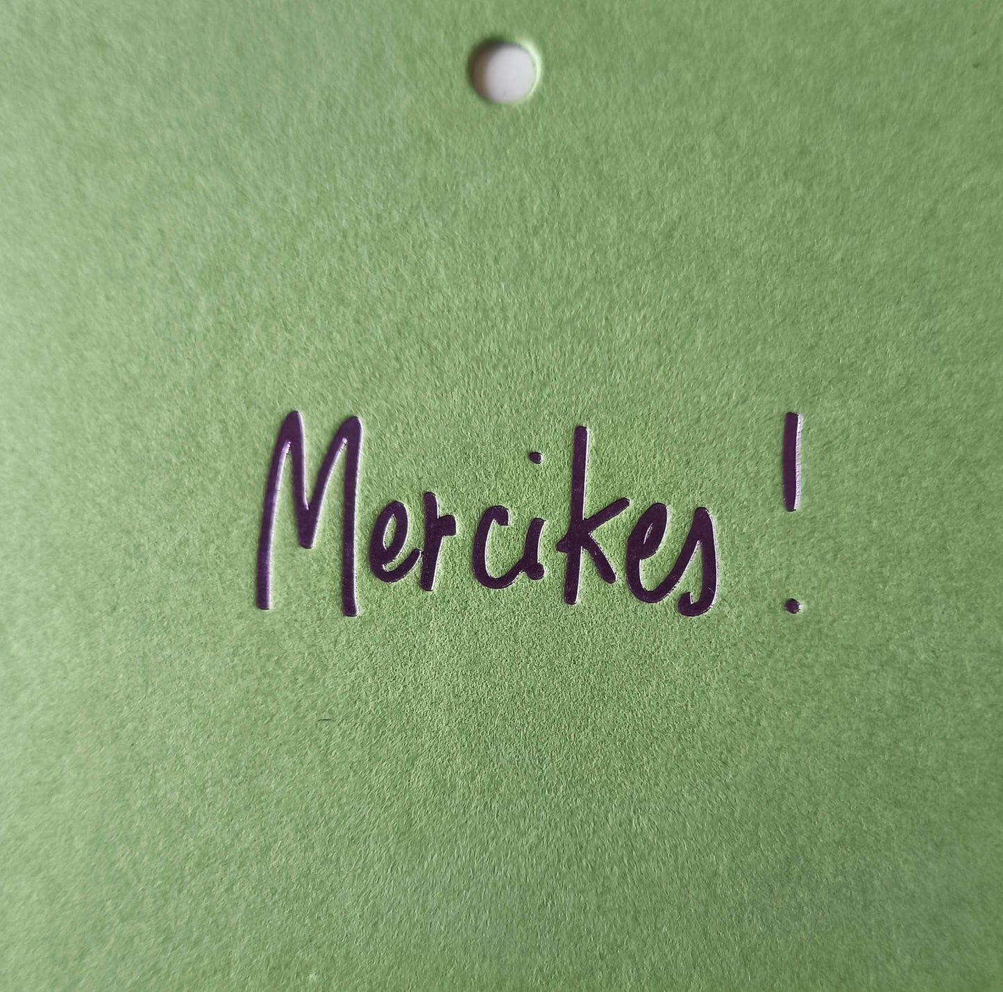 Kaartje " Mercikes!" (Small)