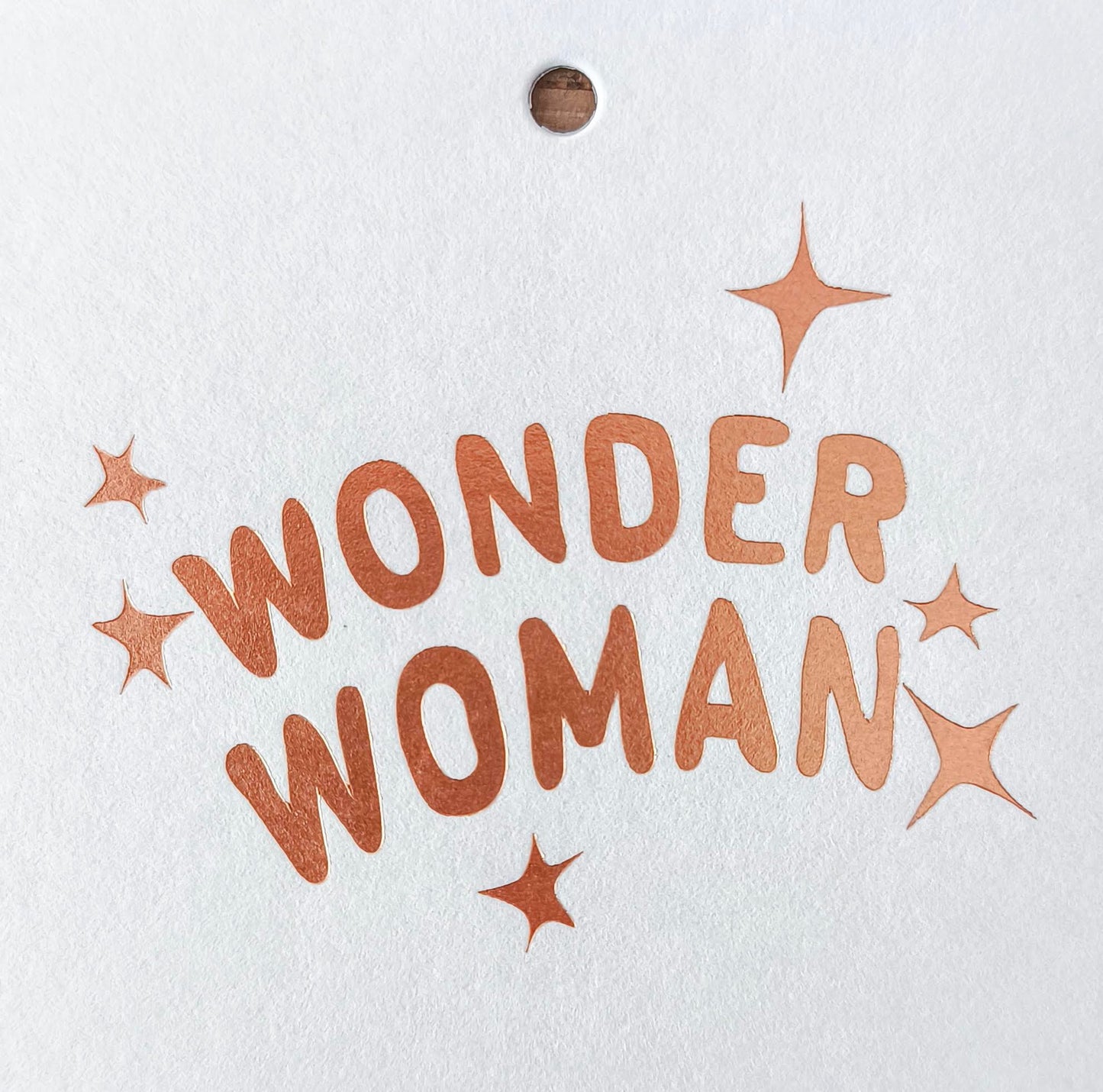 Kaartje " Wonder Woman" (Small)