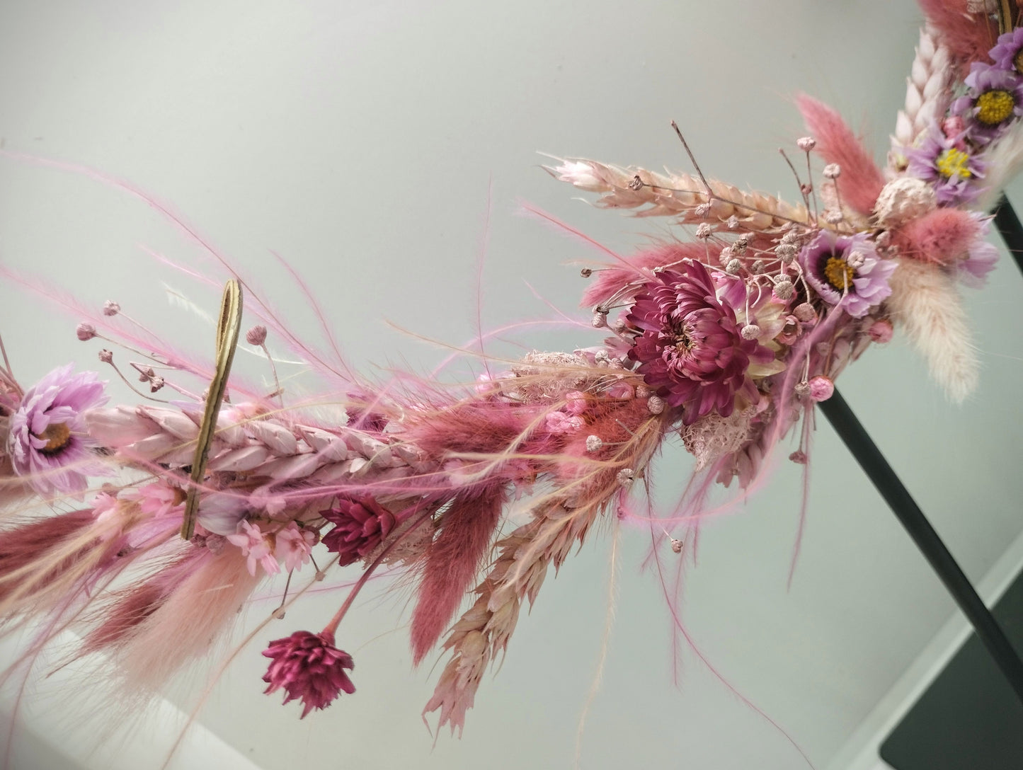 Staander met mooie bloemen