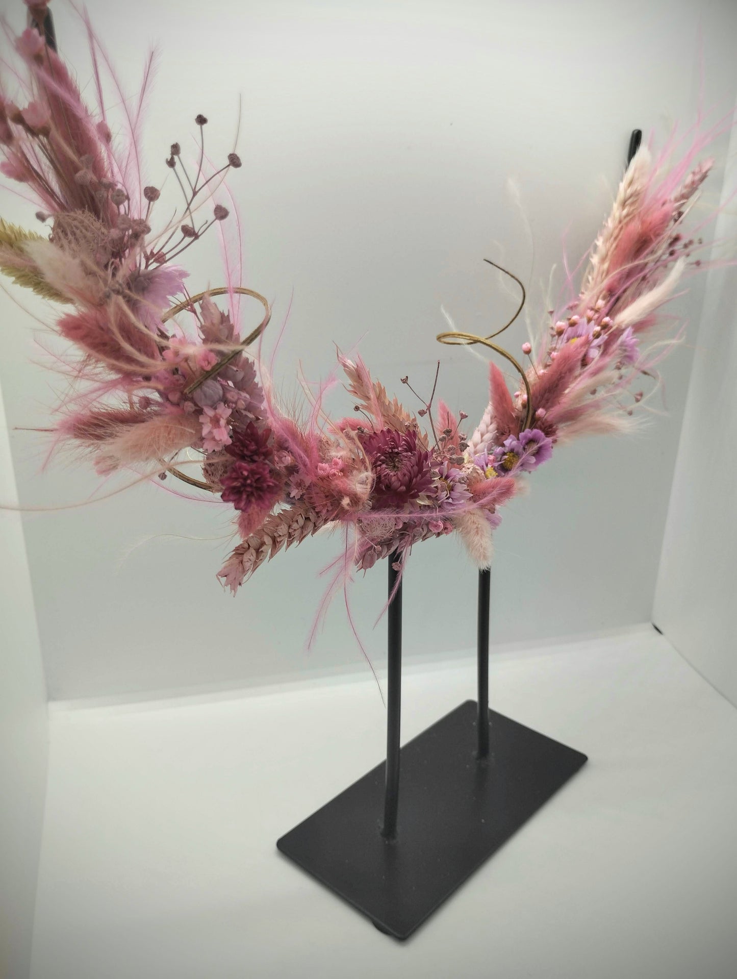 Staander met mooie bloemen